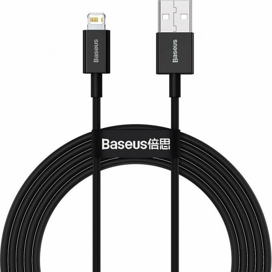 Baseus Superior Series USB to Lightning Cable Μαύρο 1m Baseus Superior Series USB to Lightning Cable Μαύρο 1m