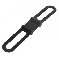 POWERTECH ελαστικό κλιπ συγκράτησης φακού ποδηλάτου BIKE-0019, μαύρο POWERTECH ελαστικό κλιπ συγκράτησης φακού ποδηλάτου BIKE-0019, μαύρο