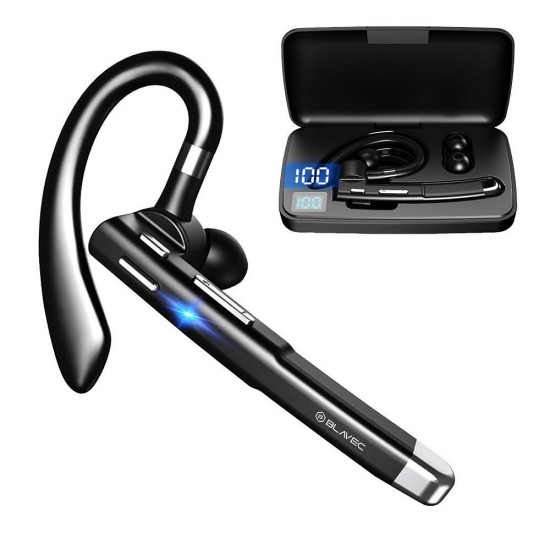 Blavec Discover 55 In-ear Bluetooth Handsfree Ακουστικό με Θήκη Φόρτισης Μαύρο Blavec Discover 55 In-ear Bluetooth Handsfree Ακουστικό με Θήκη Φόρτισης Μαύρο