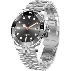 Blavec Smartwatch M-02 Business AMOLED Full Touch Voice Call (SWM02-S) Silver