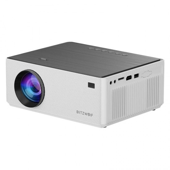 BlitzWolf BW-V8 Projector LCD Full HD Λάμπας LED με Wi-Fi, Android OS και Ενσωματωμένα Ηχεία Λευκός BlitzWolf BW-V8 Projector LCD Full HD Λάμπας LED με Wi-Fi, Android OS και Ενσωματωμένα Ηχεία Λευκός