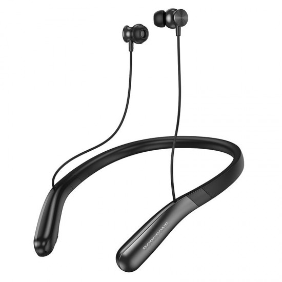 Borofone BE67 In-ear Bluetooth Handsfree Ακουστικά με Αντοχή στον Ιδρώτα Μαύρα
