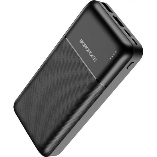 Borofone BJ16A Power Bank 20000mAh με 2 Θύρες USB-A Μαύρο
Borofone BJ16A Power Bank 20000mAh με 2 Θύρες USB-A Μαύρο