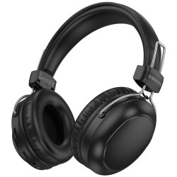 Borofone BO33 Ασύρματα Bluetooth On Ear Ακουστικά Μαύρα
