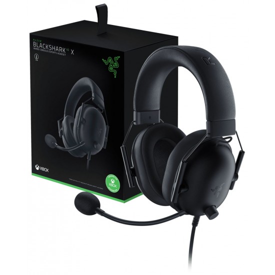Razer BLACKSHARK V2 X - XBOX Licensed - 7.1 Gaming Headset – Audio Jack - XBOX/PC/PS4/PS5/Switch Razer BLACKSHARK V2 X - XBOX Licensed - 7.1 Gaming Headset – Audio Jack - XBOX/PC/PS4/PS5/Switch