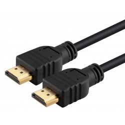POWERTECH καλώδιο HDMI CAB-H068, 1080p, CCS, Gold plated, 2m, μαύρο