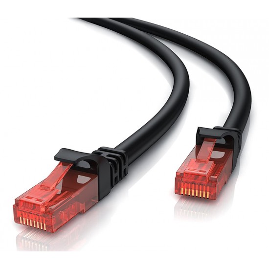 POWERTECH καλώδιο δικτύου CAB-N238, Cat 6 U/UTP, CCA 24AWG, 50m, μαύρο POWERTECH καλώδιο δικτύου CAB-N238, Cat 6 U/UTP, CCA 24AWG, 50m, μαύρο