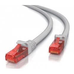 POWERTECH καλώδιο δικτύου CAB-N265 Cat 6 U/UTP, copper 24AWG, 25cm, γκρι POWERTECH καλώδιο δικτύου CAB-N265 Cat 6 U/UTP, copper 24AWG, 25cm, γκρι