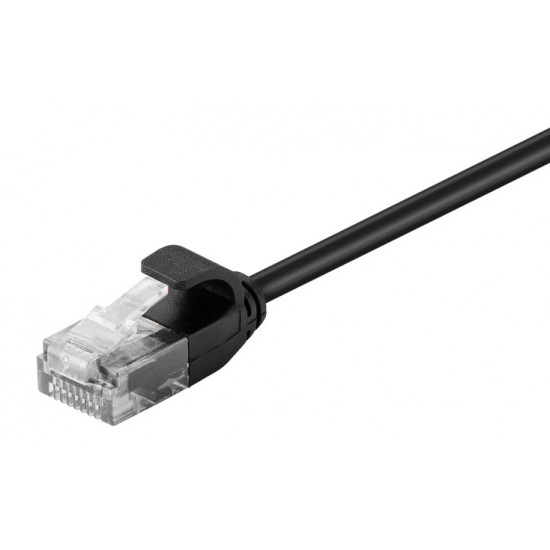 POWERTECH καλώδιο δικτύου CAB-N305, Cat 6 U/UTP, slim, copper, 3m, μαύρο POWERTECH καλώδιο δικτύου CAB-N305, Cat 6 U/UTP, slim, copper, 3m, μαύρο