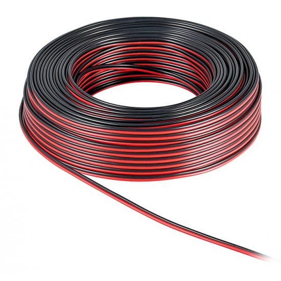 POWERTECH καλώδιο ήχου 2x 0.50mm² CAB-SP008 Copper, 10m, μαύρο & κόκκινο POWERTECH καλώδιο ήχου 2x 0.50mm² CAB-SP008 Copper, 10m, μαύρο & κόκκινο