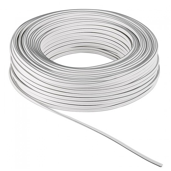 POWERTECH καλώδιο ήχου 2x 0.50mm² CAB-SP026, Copper, 10m, λευκό POWERTECH καλώδιο ήχου 2x 0.50mm² CAB-SP026, Copper, 10m, λευκό