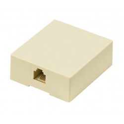 POWERTECH Πρίζα τηλεφώνου CAB-T027, RJ11 6p4c, μπεζ POWERTECH Πρίζα τηλεφώνου CAB-T027, RJ11 6p4c, μπεζ