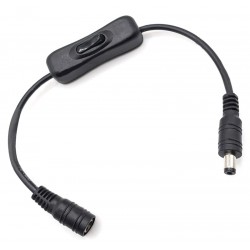 POWERTECH καλώδιο/διακόπτης τροφοδοσίας CAB-U158, 5.5x2.1mm, 30cm, μαύρο POWERTECH καλώδιο/διακόπτης τροφοδοσίας CAB-U158, 5.5x2.1mm, 30cm, μαύρο