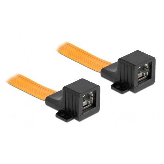 POWERTECH καλώδιο RJ45 θηλυκό CAB-W047, Cat 6 U/UTP, 30cm, κίτρινο POWERTECH καλώδιο RJ45 θηλυκό CAB-W047, Cat 6 U/UTP, 30cm, κίτρινο