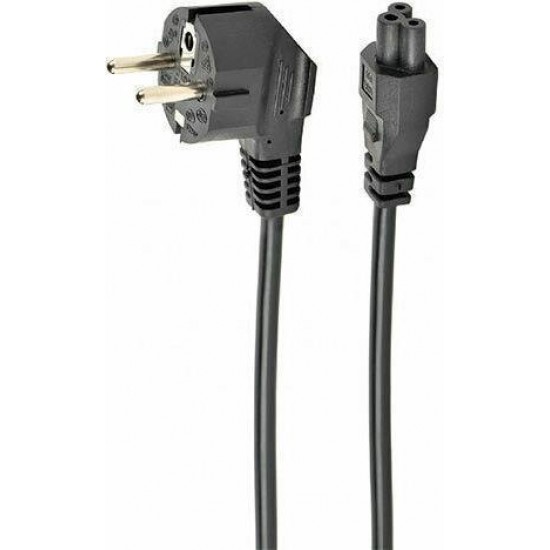 Cablexpert Schuko - IEC C5 Cable 1m Μαύρο