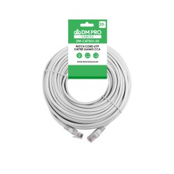 Patch cord UTP cat5e 20m γκρι DM PRO