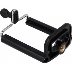 Clip Holder 1/4 Αντάπτορας Κινητού για Τρίποδο σε Μαύρο χρώμα Clip Holder 1/4 Αντάπτορας Κινητού για Τρίποδο σε Μαύρο χρώμα
