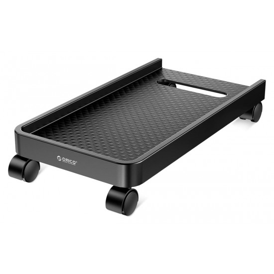 ORICO βάση PC CPB2 με ροδάκια, 45.5x22cm, πλαστική, μαύρη ORICO βάση PC CPB2 με ροδάκια, 45.5x22cm, πλαστική, μαύρη