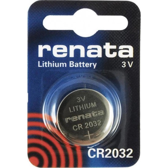 CR2032 Renata Μπαταρία λιθίου 3v - 170 mAh CR2032 Renata Μπαταρία λιθίου 3v - 170 mAh