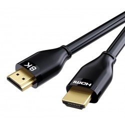 CABLETIME καλώδιο HDMI 2.1 CT-HM8K με Ethernet, 8K/60Hz, 48 Gbps, 3m, μαύρο CABLETIME καλώδιο HDMI 2.1 CT-HM8K με Ethernet, 8K/60Hz, 48 Gbps, 3m, μαύρο