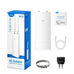 Cudy LT400 Outdoor Ασύρματο 4G Mobile Router Wi‑Fi 4 Cudy LT400 Outdoor Ασύρματο 4G Mobile Router Wi‑Fi 4