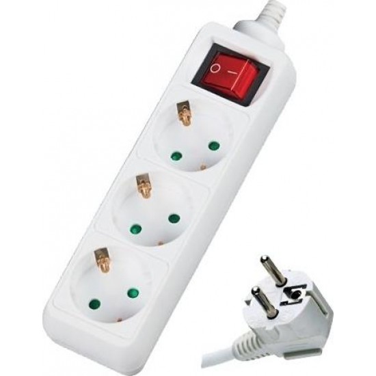 DMPRO Power Πολύπριζο 3 Θέσεων με Διακόπτη και Καλώδιο 1.5m
DMPRO Power Πολύπριζο 3 Θέσεων με Διακόπτη και Καλώδιο 1.5m