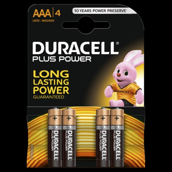 Duracell Plus Power Alkaline AAA (4τμχ)