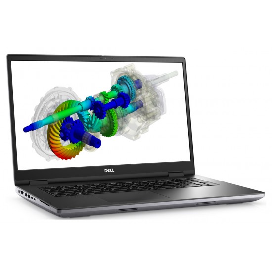 DELL Laptop Precision 7770, Factory Refurbished Grade A, i7-12850HX, 64GB/1X1TB SSD, 17.3