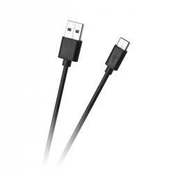 Καλώδιο USB A - USB C 1m μαύρο
