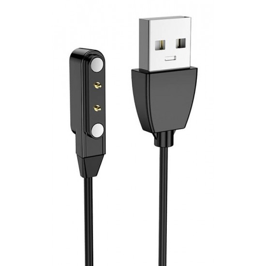 ZEBLAZE USB καλώδιο φόρτισης για smartwatch GTS 3 Pro, μαύρο ZEBLAZE USB καλώδιο φόρτισης για smartwatch GTS 3 Pro, μαύρο