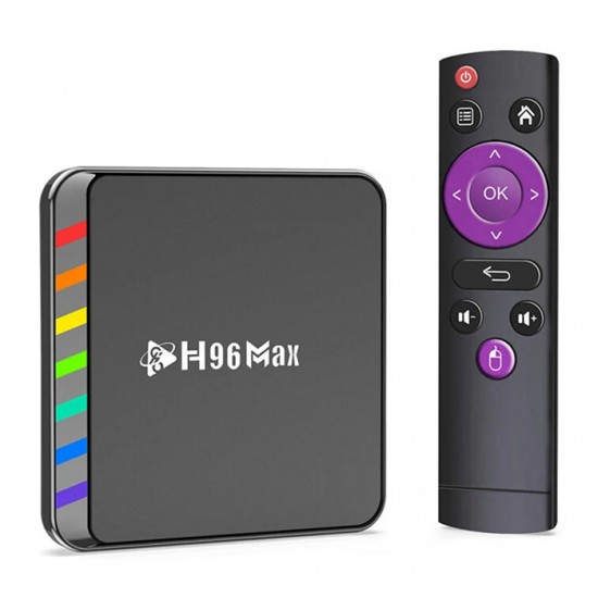 H96 TV Box Μax W2, 4K, S905W2, 4/32GB, WiFi 6, Bluetooth, Android 11 H96 TV Box Μax W2, 4K, S905W2, 4/32GB, WiFi 6, Bluetooth, Android 11