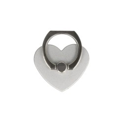 Heart Ring Holder Κινητού Silver