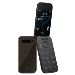 HMD 2660 Flip Dual SIM Κινητό με Μεγάλα Κουμπιά Μαύρο
