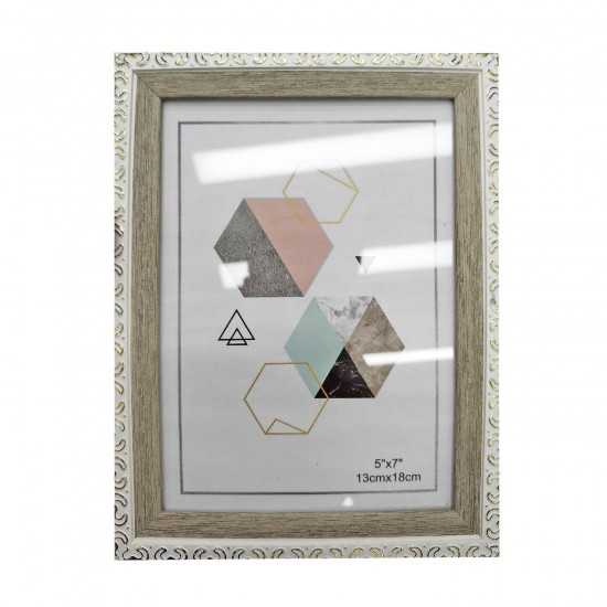 Homie Κορνίζα Πλαστική Τύπου Ξύλο 13x18cm Homie Κορνίζα Πλαστική Τύπου Ξύλο 13x18cm