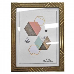 Homie Κορνίζα Πλαστική Τύπου Ξύλο Σκούρο 15x20cm Homie Κορνίζα Πλαστική Τύπου Ξύλο Σκούρο 15x20cm