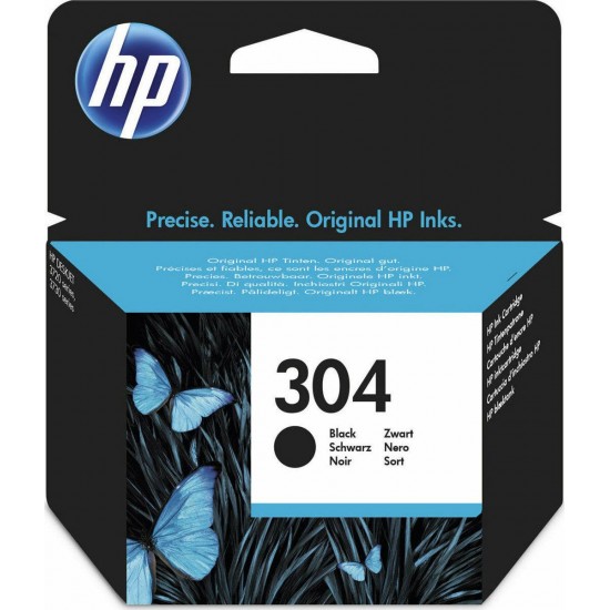 HP 304 Μελάνι Εκτυπωτή InkJet Μαύρο (N9K06AE)