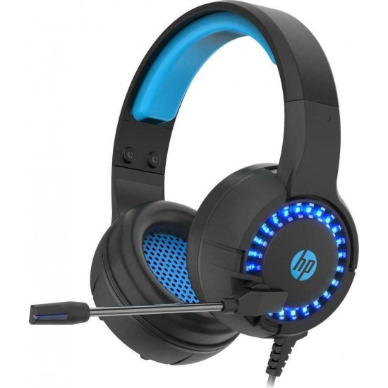 HP DHE-8011UM Over Ear Gaming Headset με σύνδεση 2x3.5mm Μπλε HP DHE-8011UM Over Ear Gaming Headset με σύνδεση 2x3.5mm Μπλε