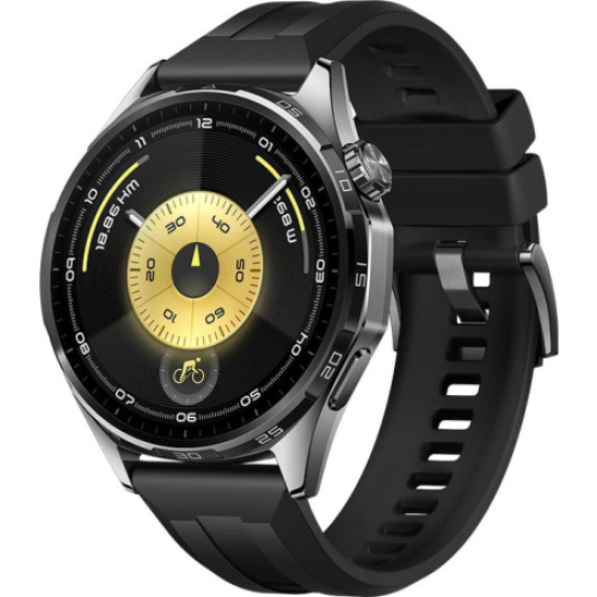 Huawei Watch GT 6 46mm Black Strap- EU Huawei Watch GT 6 46mm Black Strap- EU