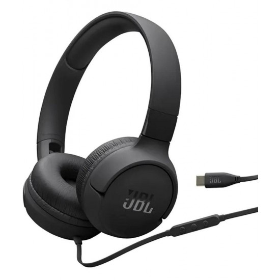 JBL Tune 520C Ενσύρματα USB-C On Ear Ακουστικά Μαύρα
