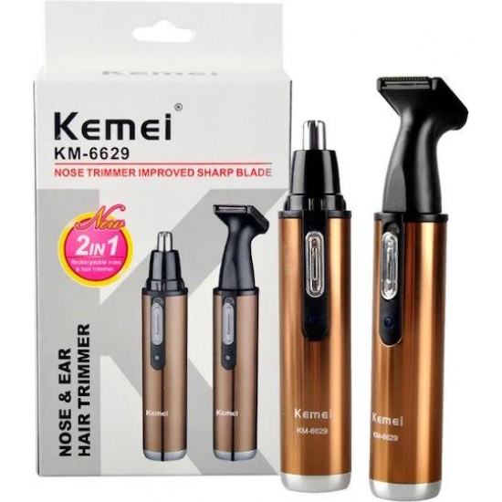 Kemei KM-6629 Trimmer Μηχανή Επαναφορτιζόμενη
