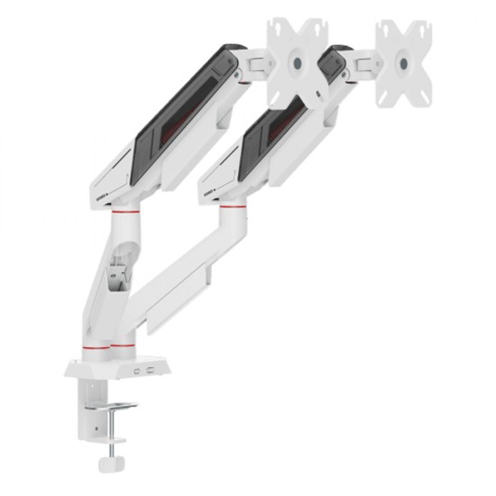 WHITE SHARK DESKTOP MOUNT GMS-3211 FOR 2 MONITORS