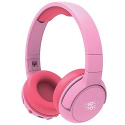 Kiddoboo KBHB02 Ασύρματα/Ενσύρματα On Ear Παιδικά Ακουστικά Ροζ