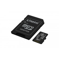 Kingston Canvas Select Plus microSDHC 64GB U1 V10 A1 UHS-I 100MB/s με αντάπτορα