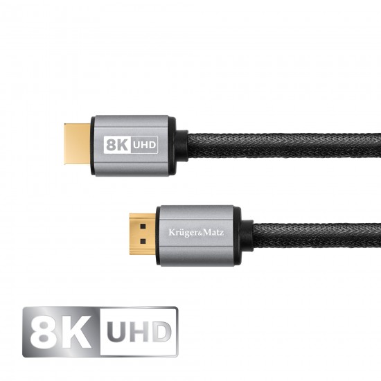 Καλώδιο HDMI 8K 2.1v 1.8m Kruger&Matz