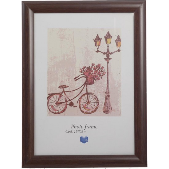 Κορνίζα Πλαστική 13χ18 BP-3 Καφέ Κορνίζα Πλαστική 13χ18 BP-3 Καφέ