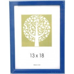 Κορνίζα Πλαστική 13χ18 Μπλέ Κορνίζα Πλαστική 13χ18 Μπλέ