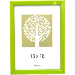 Κορνίζα Πλαστική 13χ18 Πράσινη Κορνίζα Πλαστική 13χ18 Πράσινη