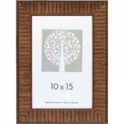 Κορνίζα Ξύλινη 10X15 Καφέ