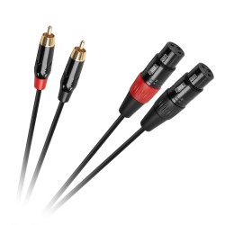 Καλώδιο 2x XLR - 2x RCA 1m Cabletech Καλώδιο 2x XLR - 2x RCA 1m Cabletech