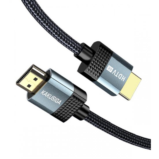 KAKUSIGA καλώδιο HDMI KSC-983, 4K/60Hz, 18Gbps, 1m, μαύρο